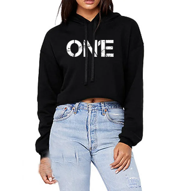 ON1E Women's Crop Hoodie