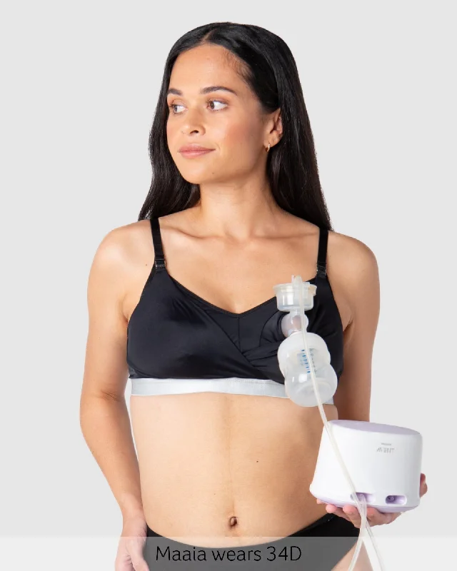 Freedom Pump Nursing Bra - Black